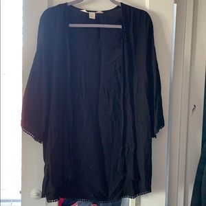 Black h&m kimono